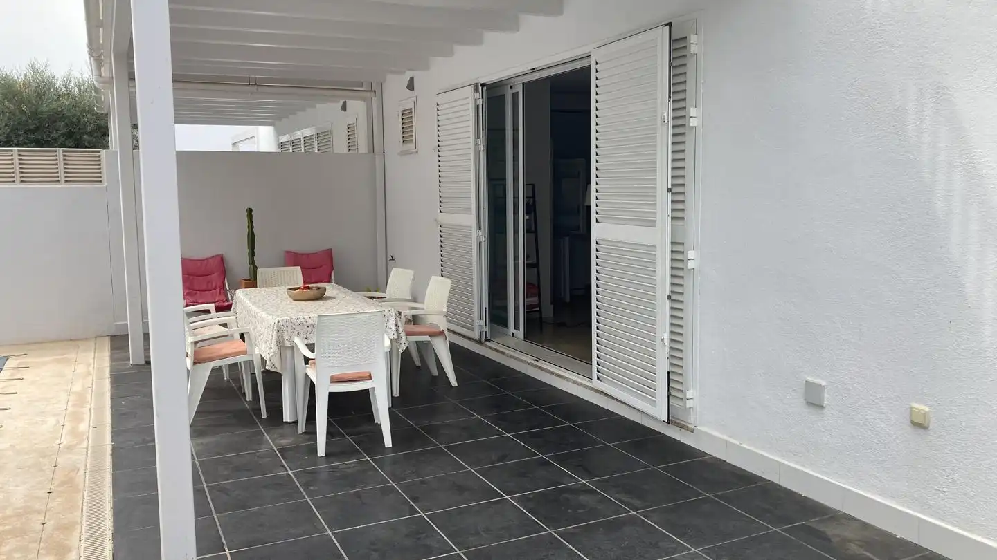 Terrassa de Casa o xalet de lloguer en Vera amb Aire condicionat, Jardí privat i Terrassa