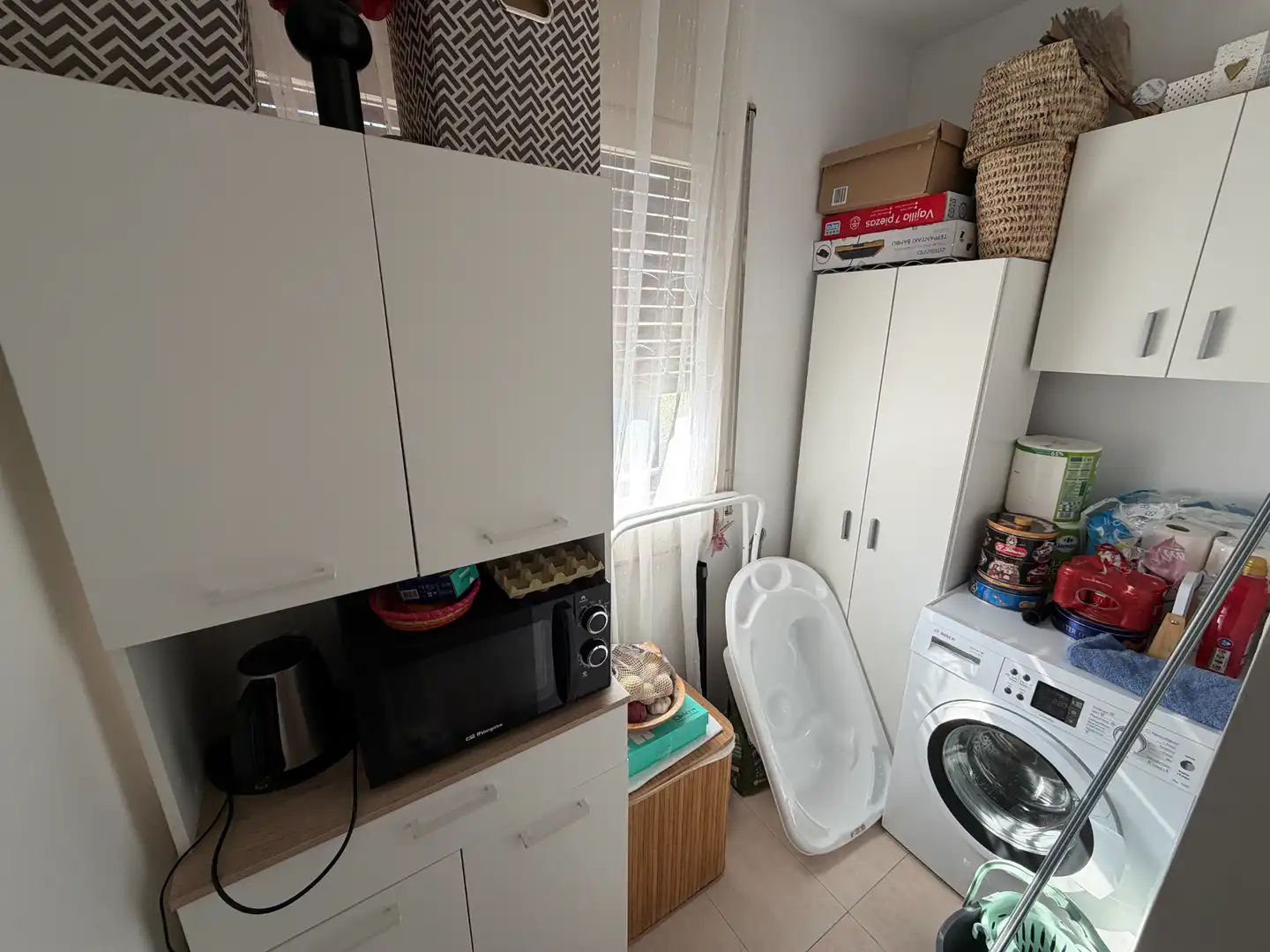 Kitchen of Flat for sale in Olot  with Heating and Balcony