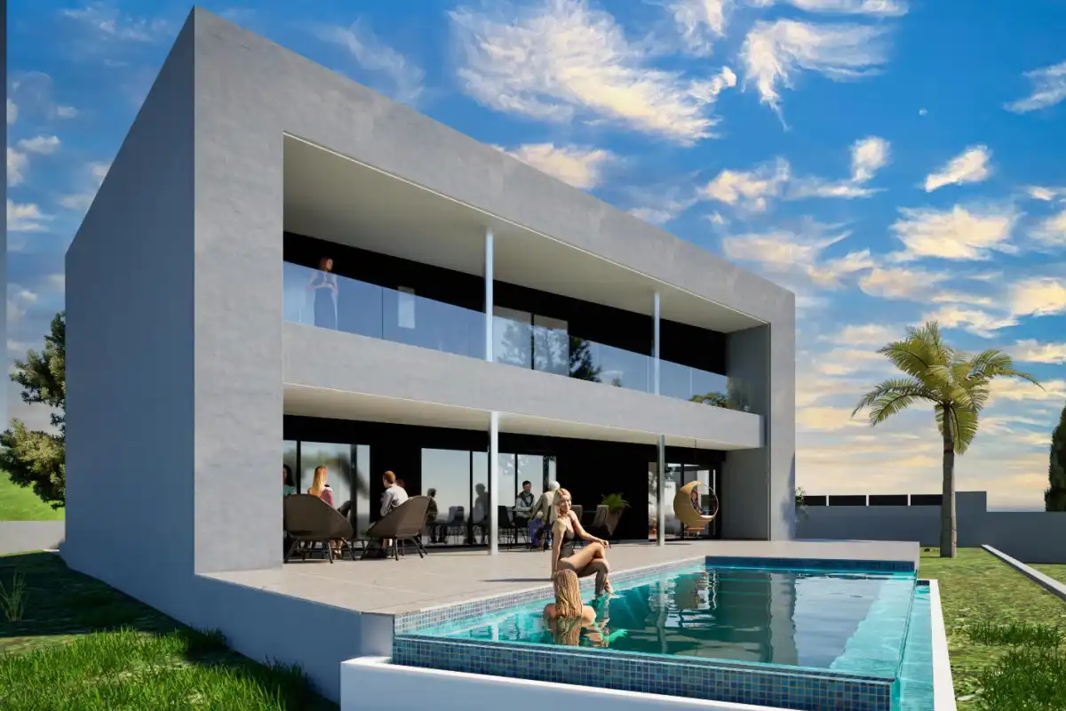 Piscina de Casa o chalet en venta en La Nucia con Piscina