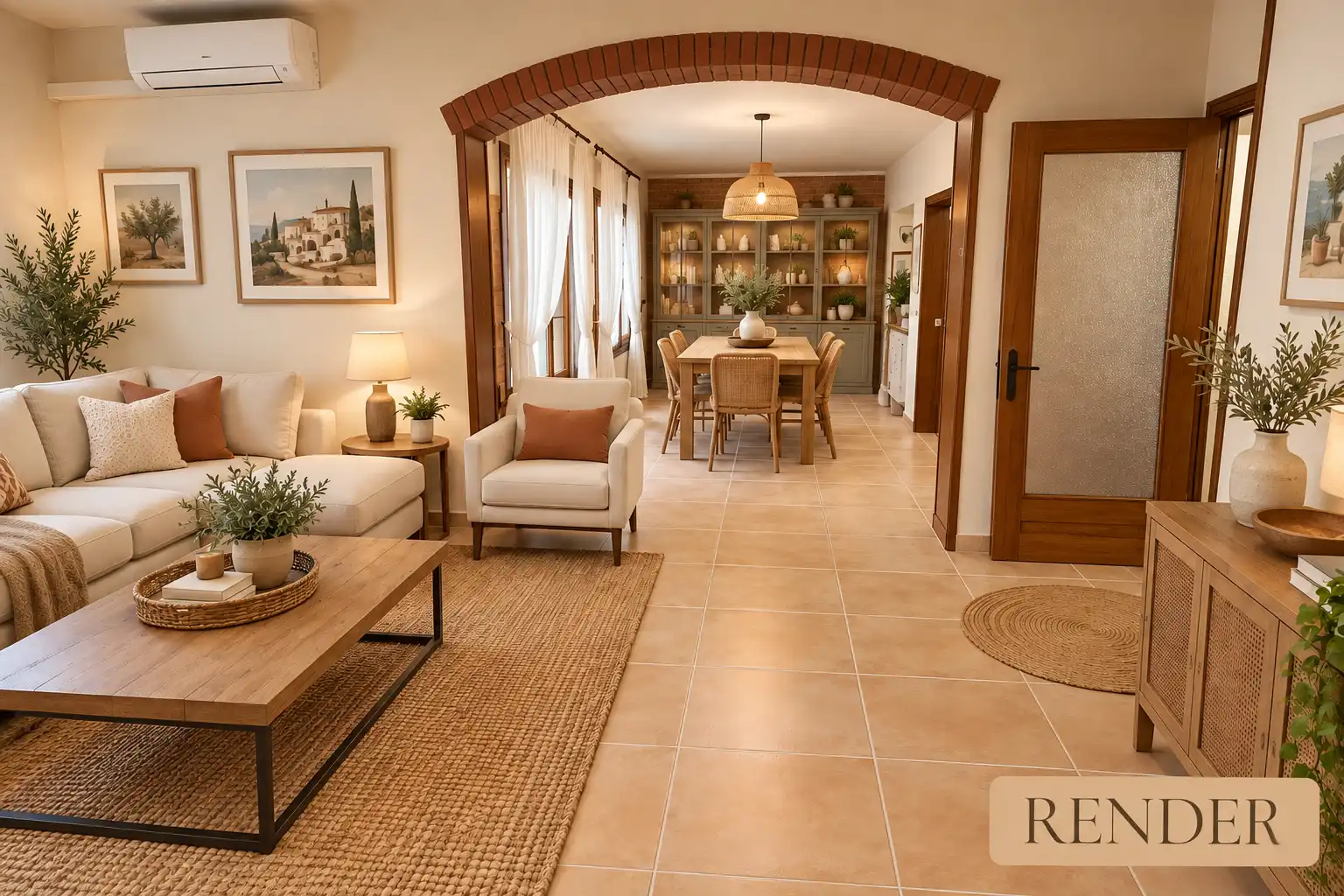 Sala d'estar de Casa o xalet en venda en Caldes de Montbui, Barcelona