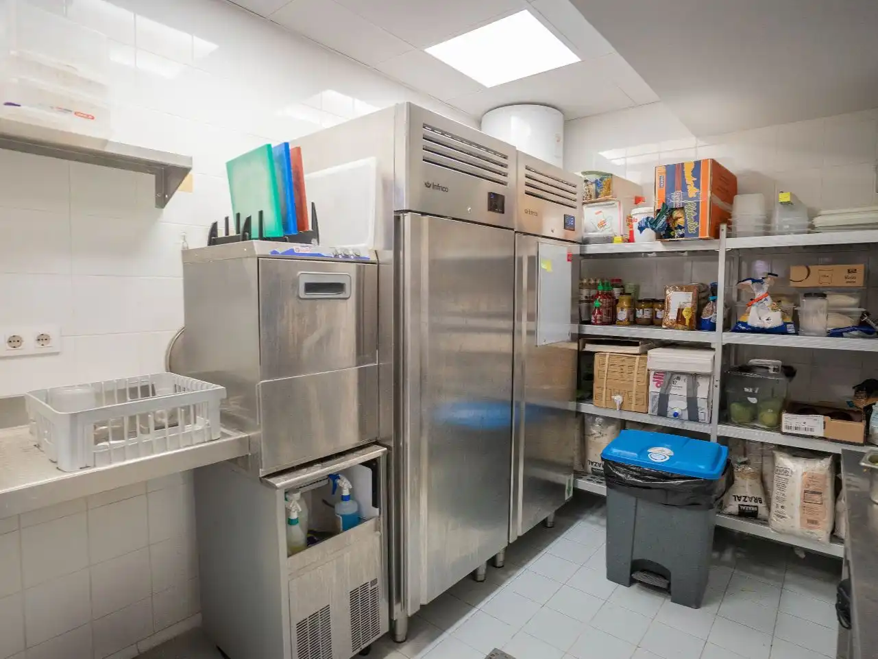 Cocina de Local en traspaso en Terrassa con Aire acondicionado, Calefacción y Parquet