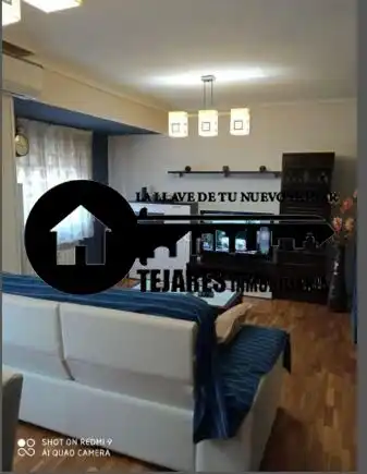 Sala de estar de Apartamento de alquiler en Albacete con Calefacción, Amueblado y Balcón