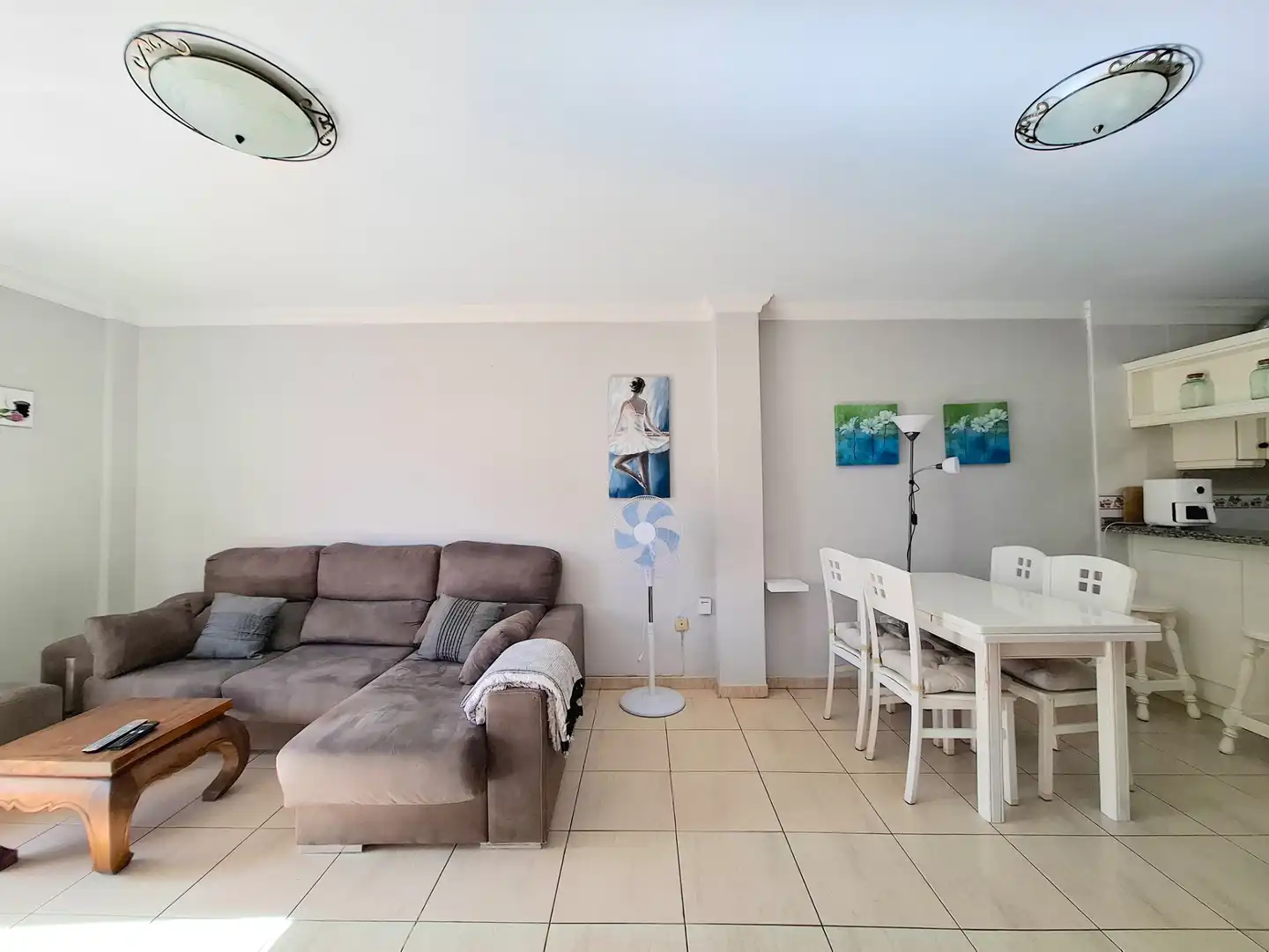Sala de estar de Piso en venta en Los Realejos con Terraza y Amueblado