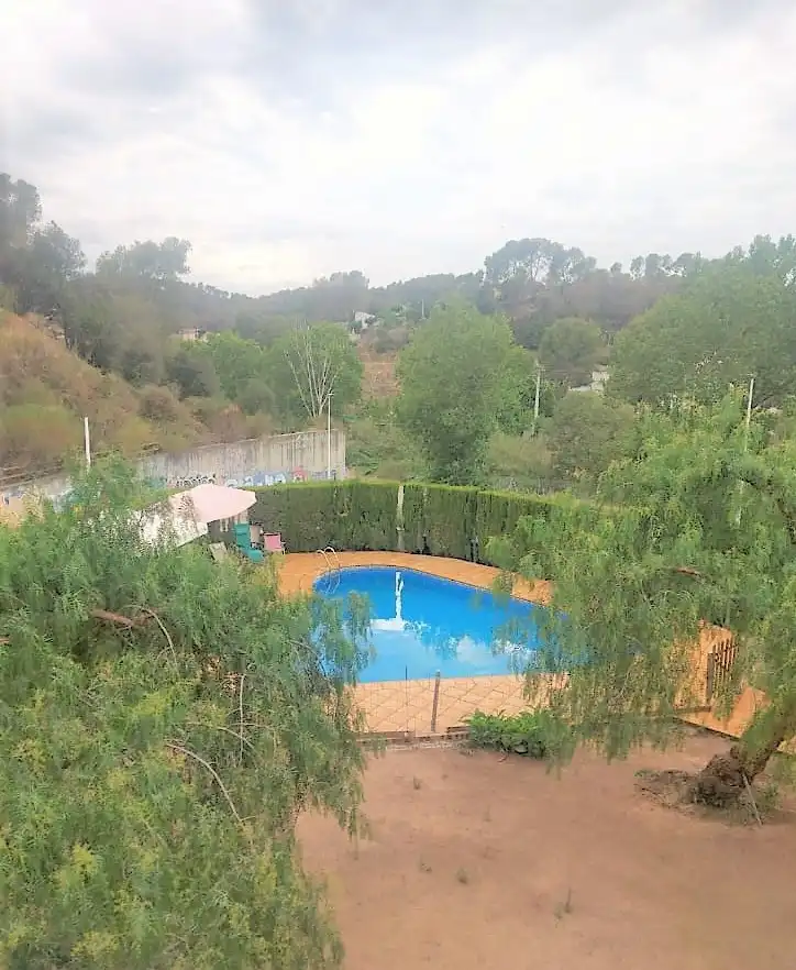 Swimming pool of Houses for sale in Sant Andreu de la Barca  with Air Conditioner, Heating and Private garden