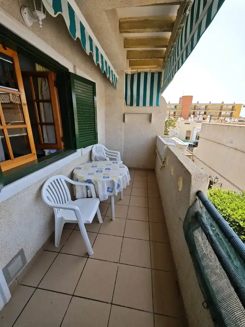 Terrasse von Wohnung zur Miete in Puerto de Mazarrón