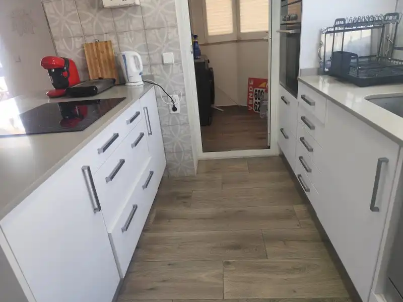 Cocina de Apartamento en venta en Cullera con Aire acondicionado, Calefacción y Parquet