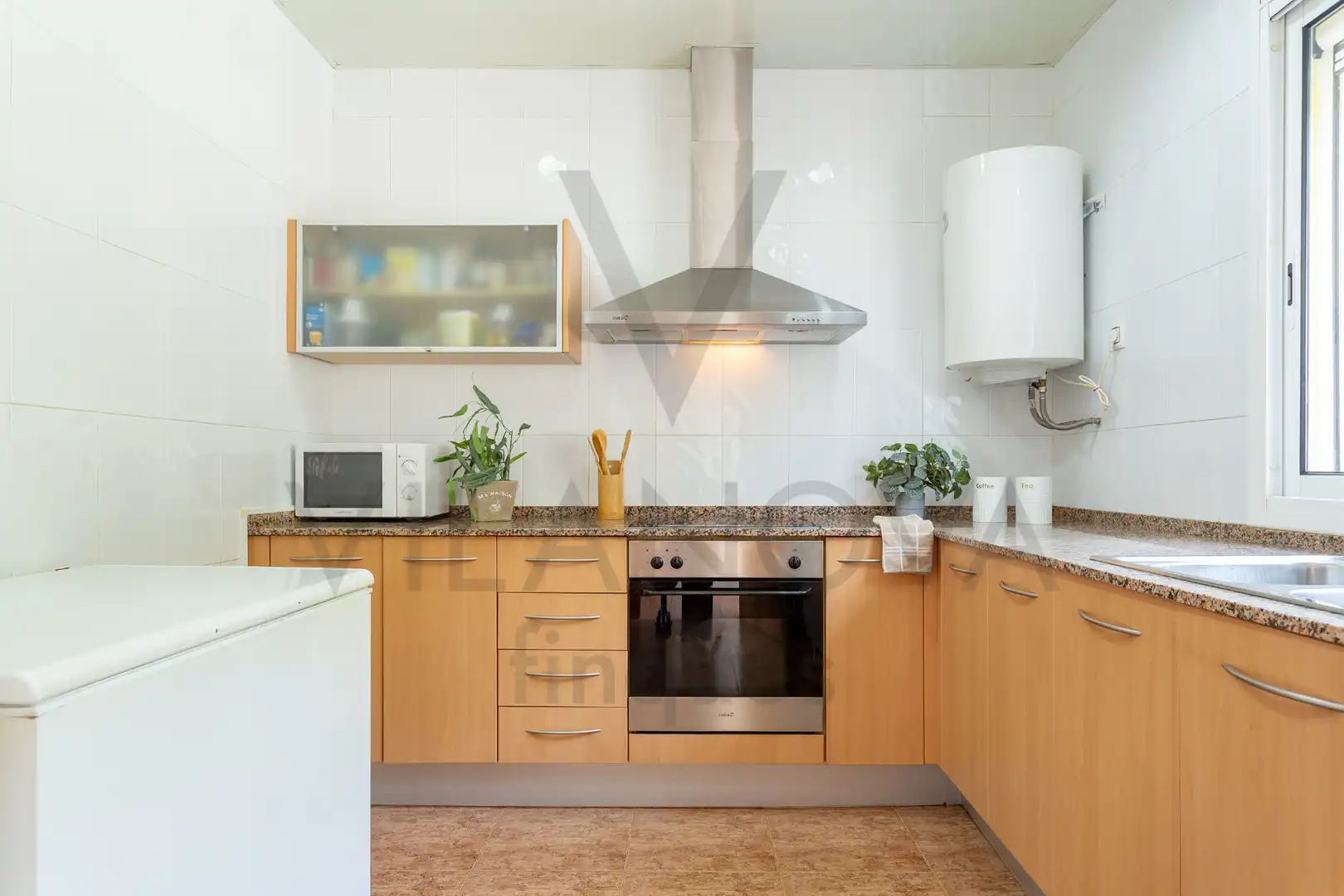 Cocina de Casa o chalet en venta en Cabra del Camp con Aire acondicionado, Calefacción y Jardín privado