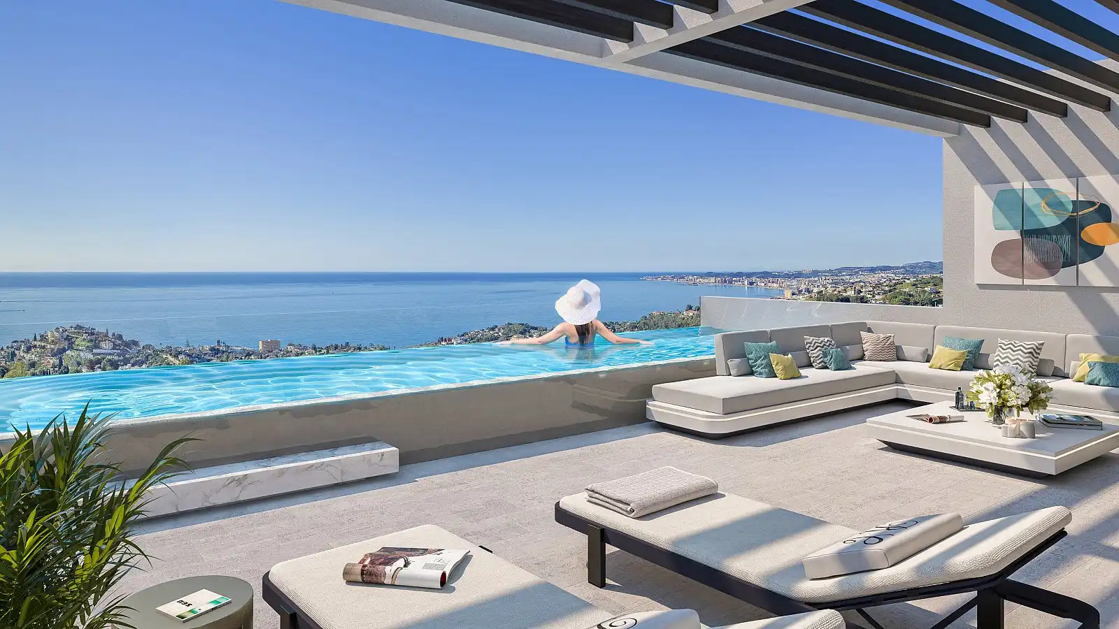 Casa con piscina en venta en Benalmádena pueblo