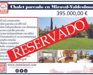 Casa adosada en venda en Valdeolmos-Alalpardo amb Calefacció, Jardí privat i Parquet