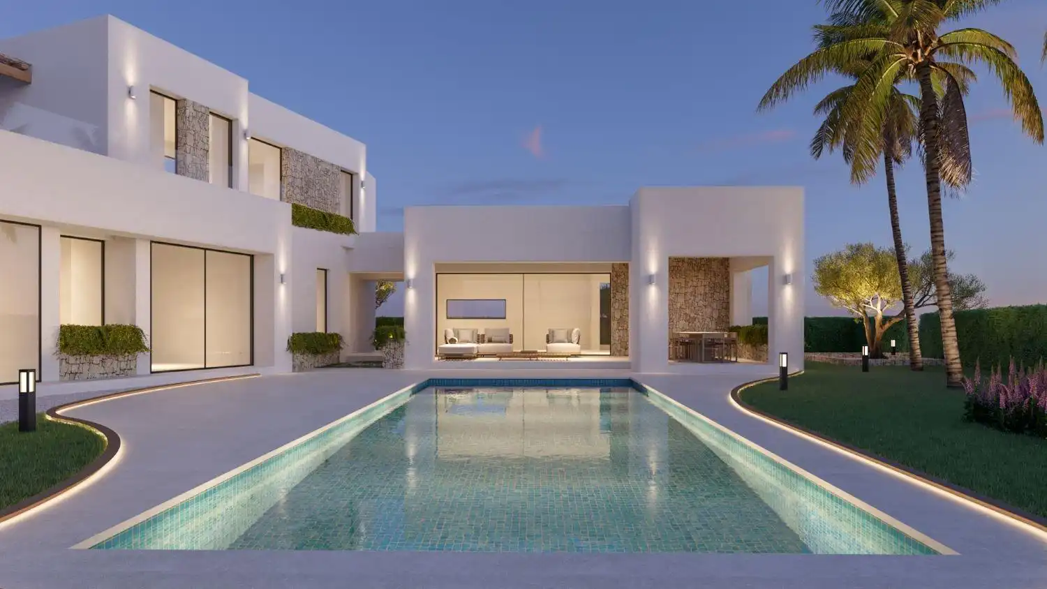 Piscina de Casa o xalet en venda en Jávea / Xàbia