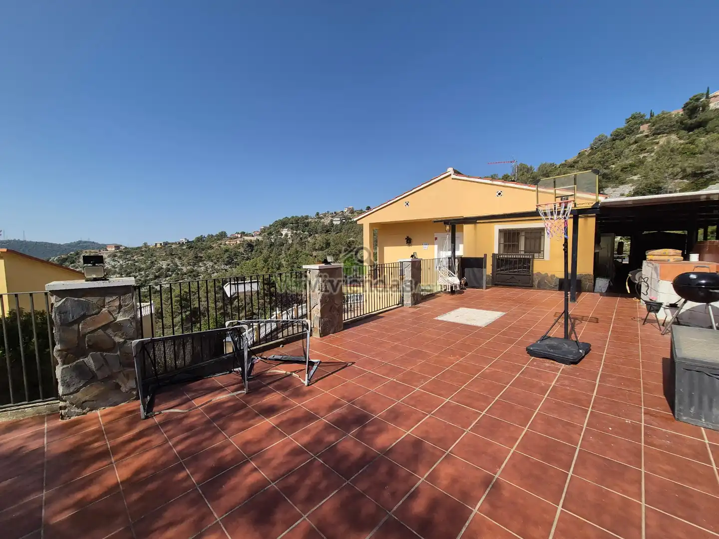 Terraza de Casa o chalet en venta en Olesa de Bonesvalls con Aire acondicionado, Calefacción y Jardín privado