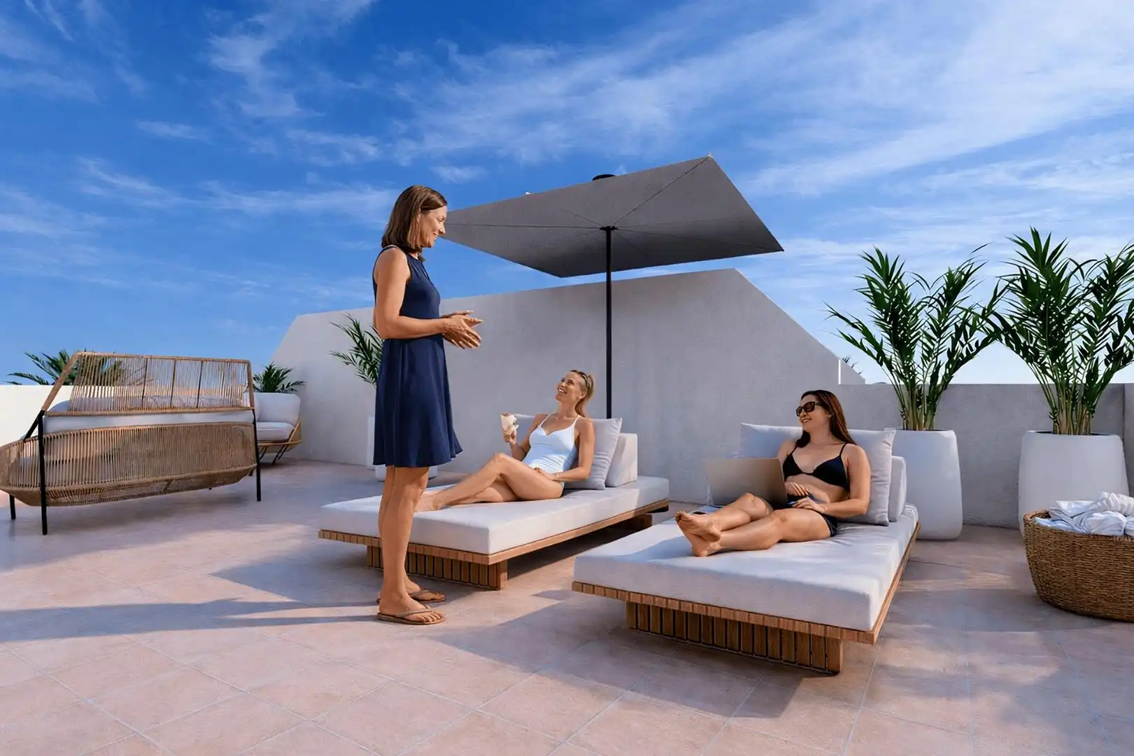 Terrassa de Apartament en venda en Los Alcázares amb Terrassa, Traster i Piscina comunitària