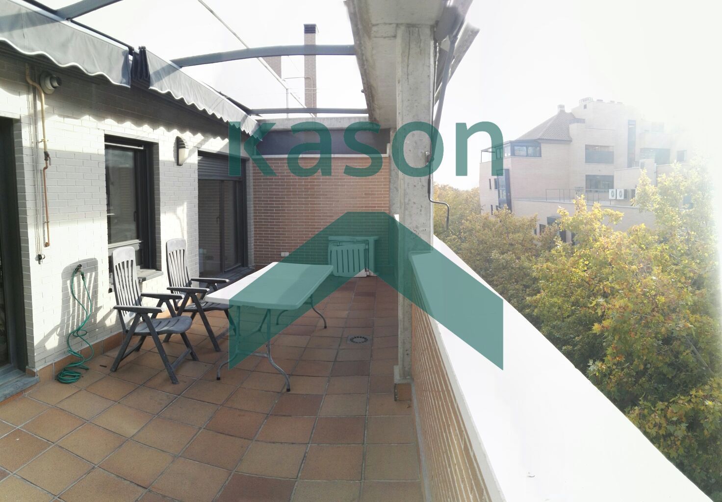 Terrace of Attic to rent in  Madrid Capital  with Air Conditioner, Heating and Terrace