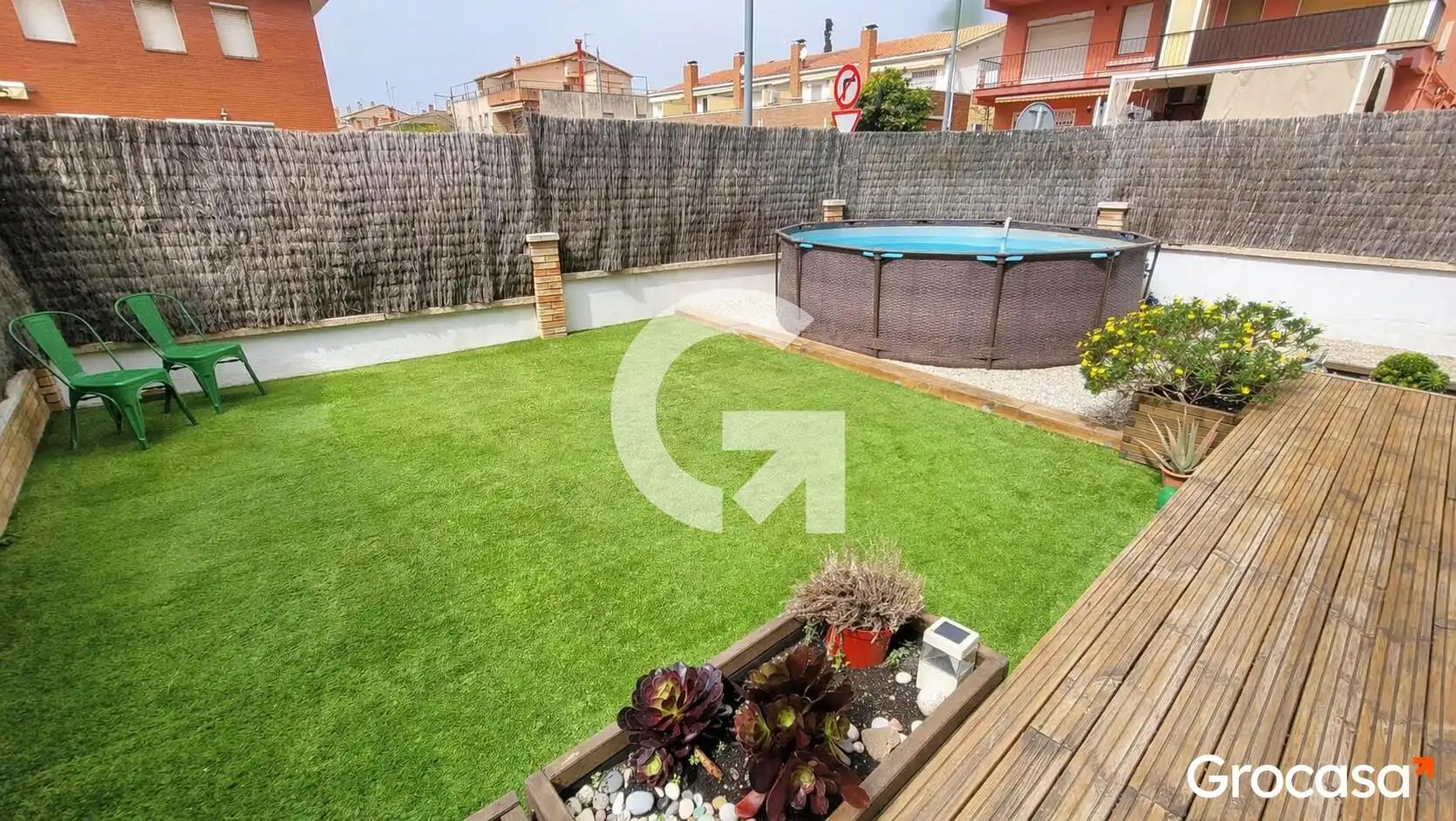 Jardín de Planta baja en venta en Calafell con Aire acondicionado, Calefacción y Jardín privado