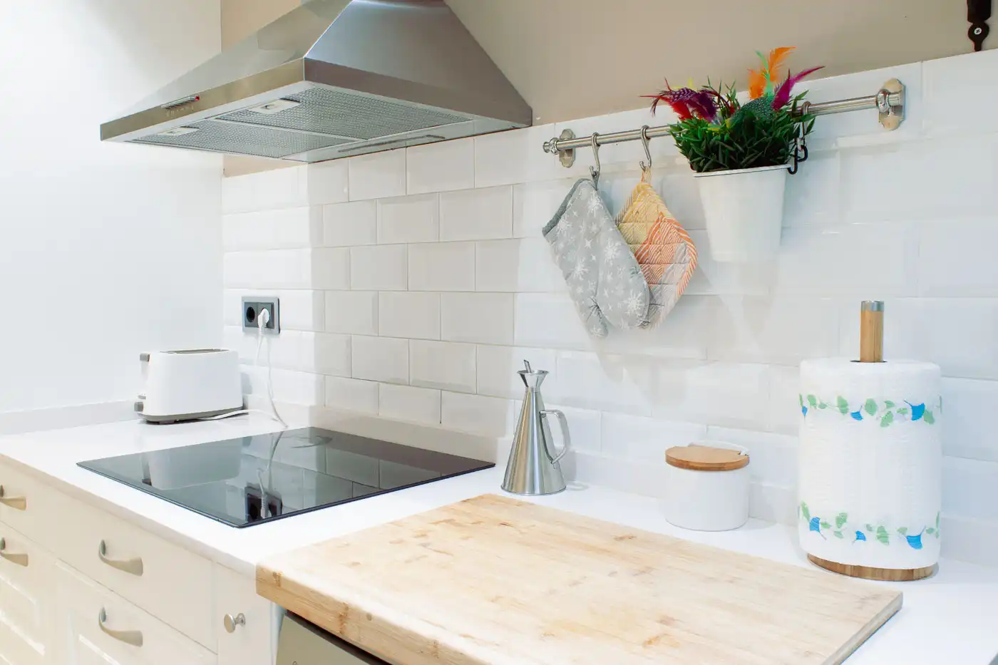 Cocina de Casa o chalet en venta en Roda de Berà con Aire acondicionado, Calefacción y Jardín privado