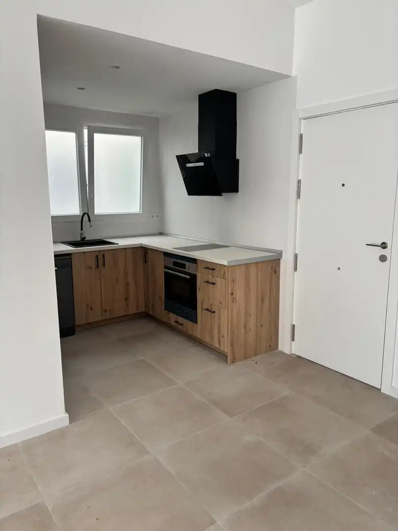 Kitchen of Flat for sale in Alcoy / Alcoi  with Air Conditioner, Storage room and Furnished