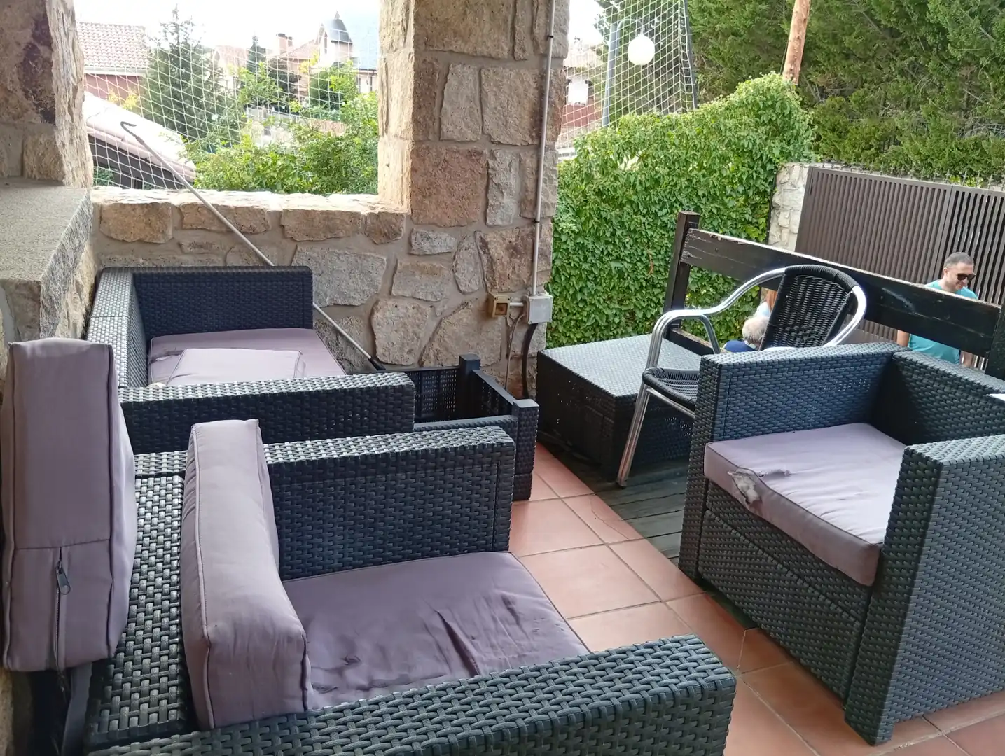 Terrassa de Casa o xalet en venda en Guadalix de la Sierra amb Jardí privat, Terrassa i Traster