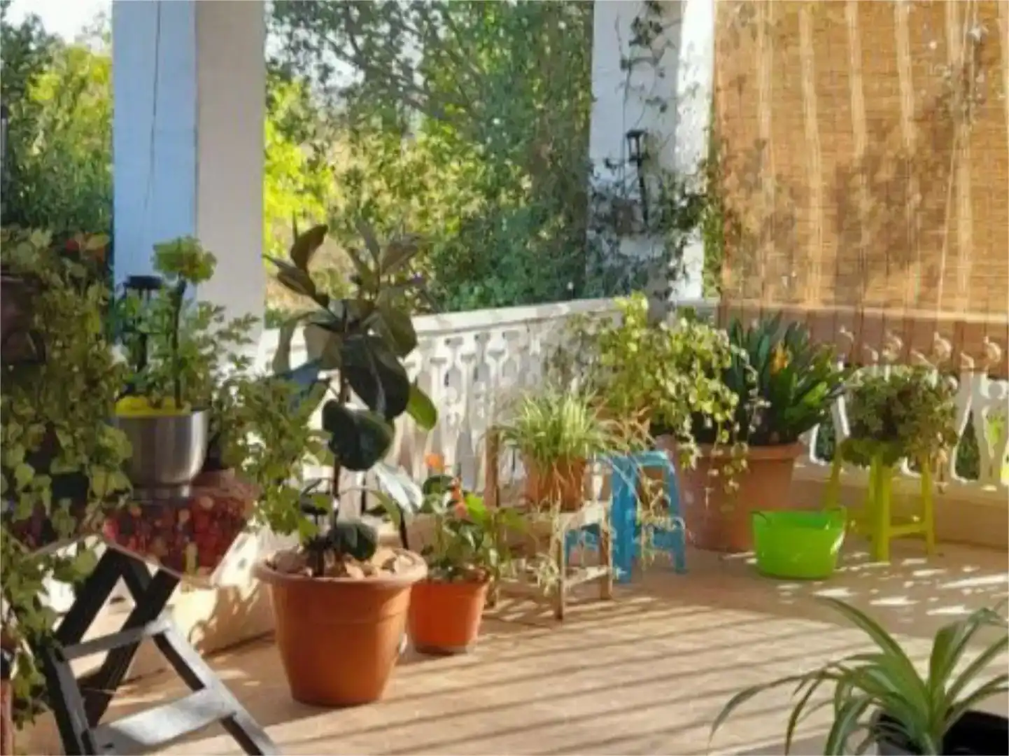 Terrace of Flat for sale in Llombai  with Air Conditioner, Private garden and Storage room