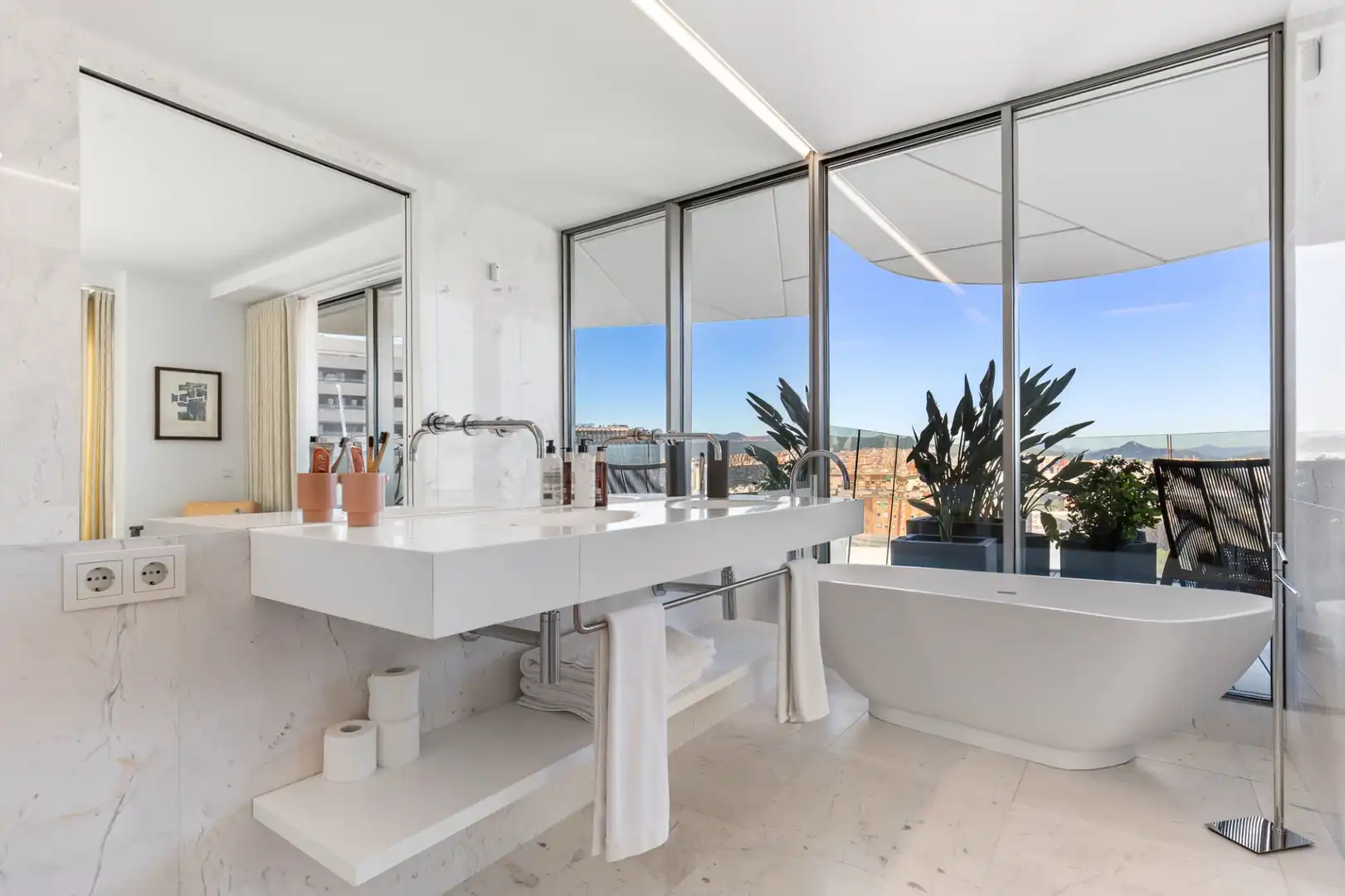 Bathroom of Flat for sale in Barcelona  with Air Conditioner, Heating and Terrace