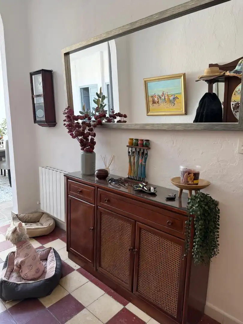 Menjador de Casa o xalet en venda en Chimeneas amb Aire condicionat, Calefacció i Jardí privat