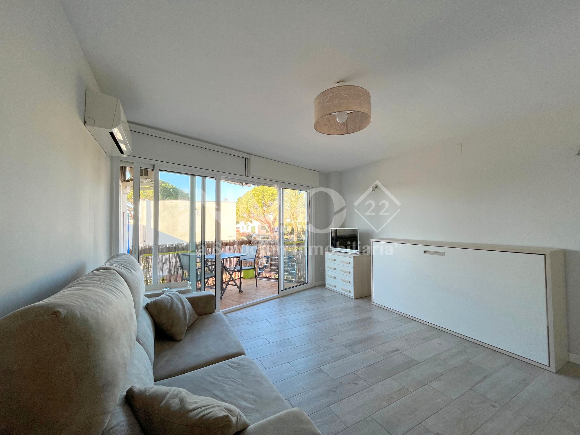 Living room of Study for sale in Cambrils  with Air Conditioner, Parquet flooring and Terrace