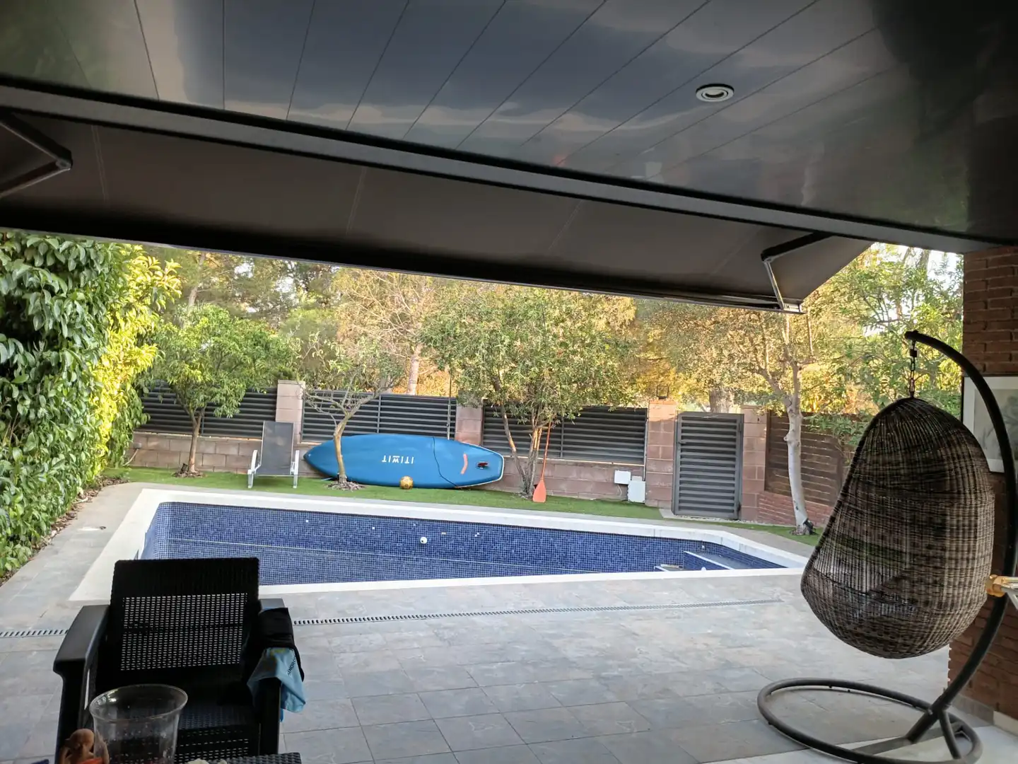 Piscina de Casa adosada en venda en Cambrils amb Aire condicionat, Calefacció i Jardí privat