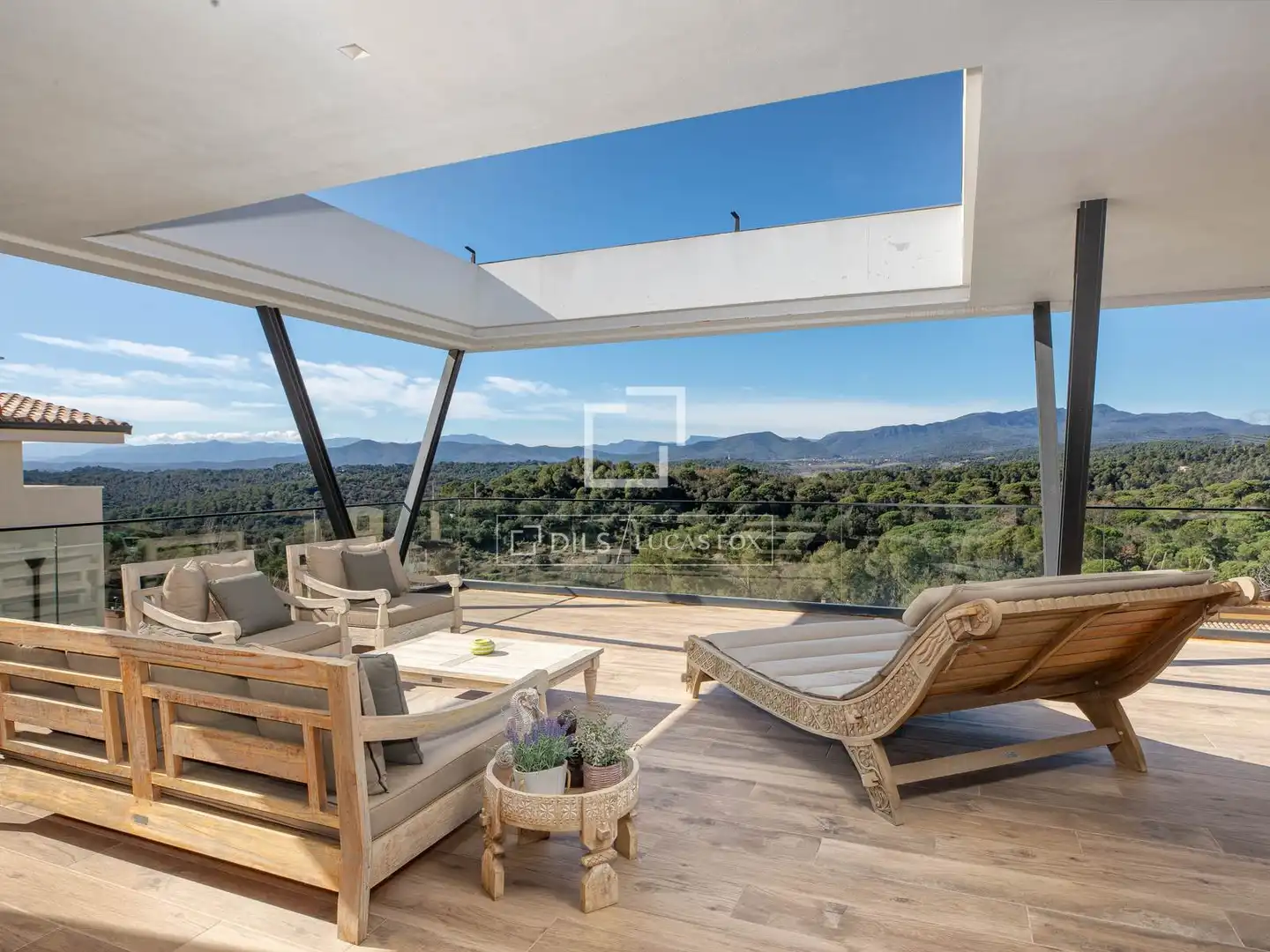Terraza de Casa o chalet en venta en Sant Julià de Ramis con Aire acondicionado, Calefacción y Terraza