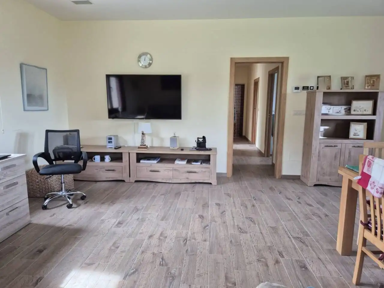 Sala de estar de Casa o chalet de alquiler en Vilasantar con Jardín privado