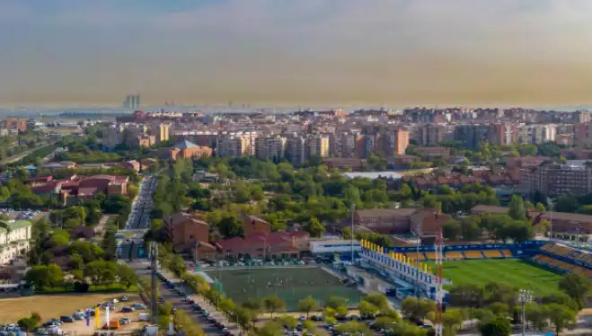 Vista exterior de Piso en venta en Alcorcón con Aire acondicionado, Calefacción y Terraza