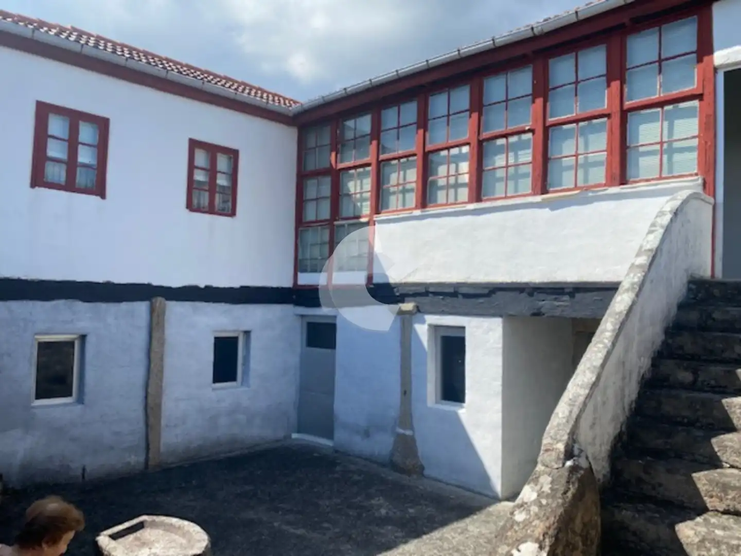 Vista exterior de Casa o chalet en venta en Entrimo con Jardín privado