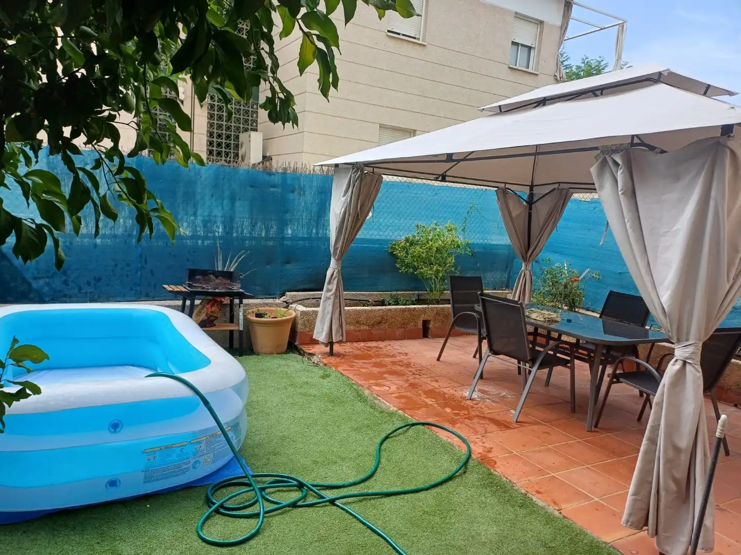 Terraza de Piso de alquiler en Tomares