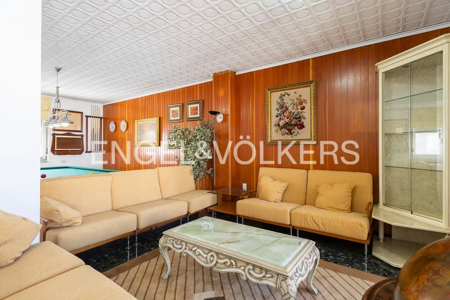 Sala de estar de Casa o chalet en venta en Alberic con Aire acondicionado, Calefacción y Terraza