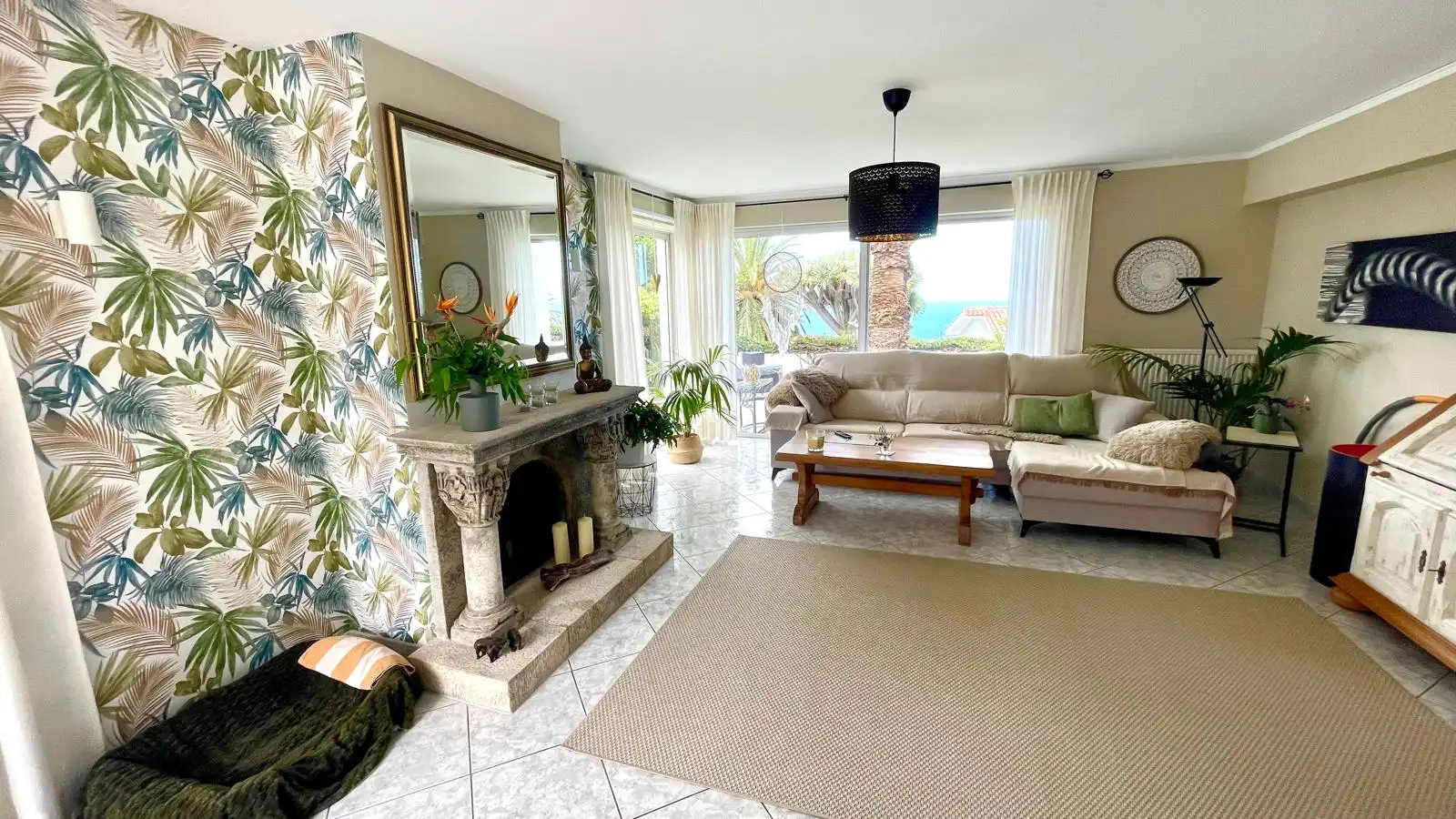 Living room of Houses for sale in La Orotava  with Private garden, Terrace and Furnished