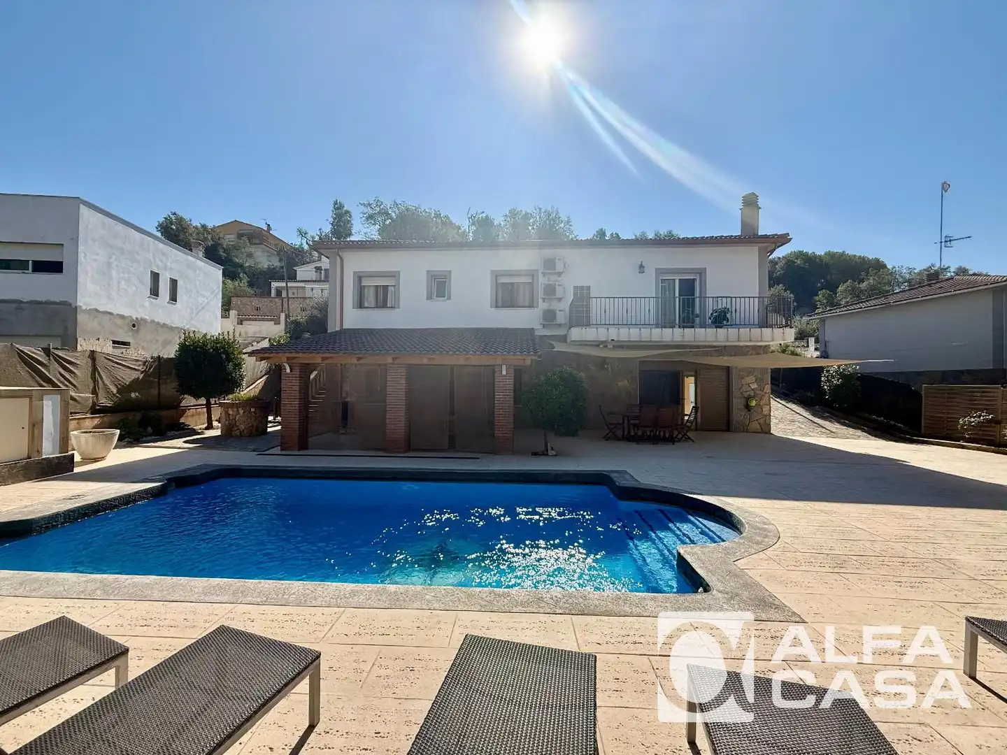 Casa amb terrassa en venda a Aiguaviva Parc, imagen 2