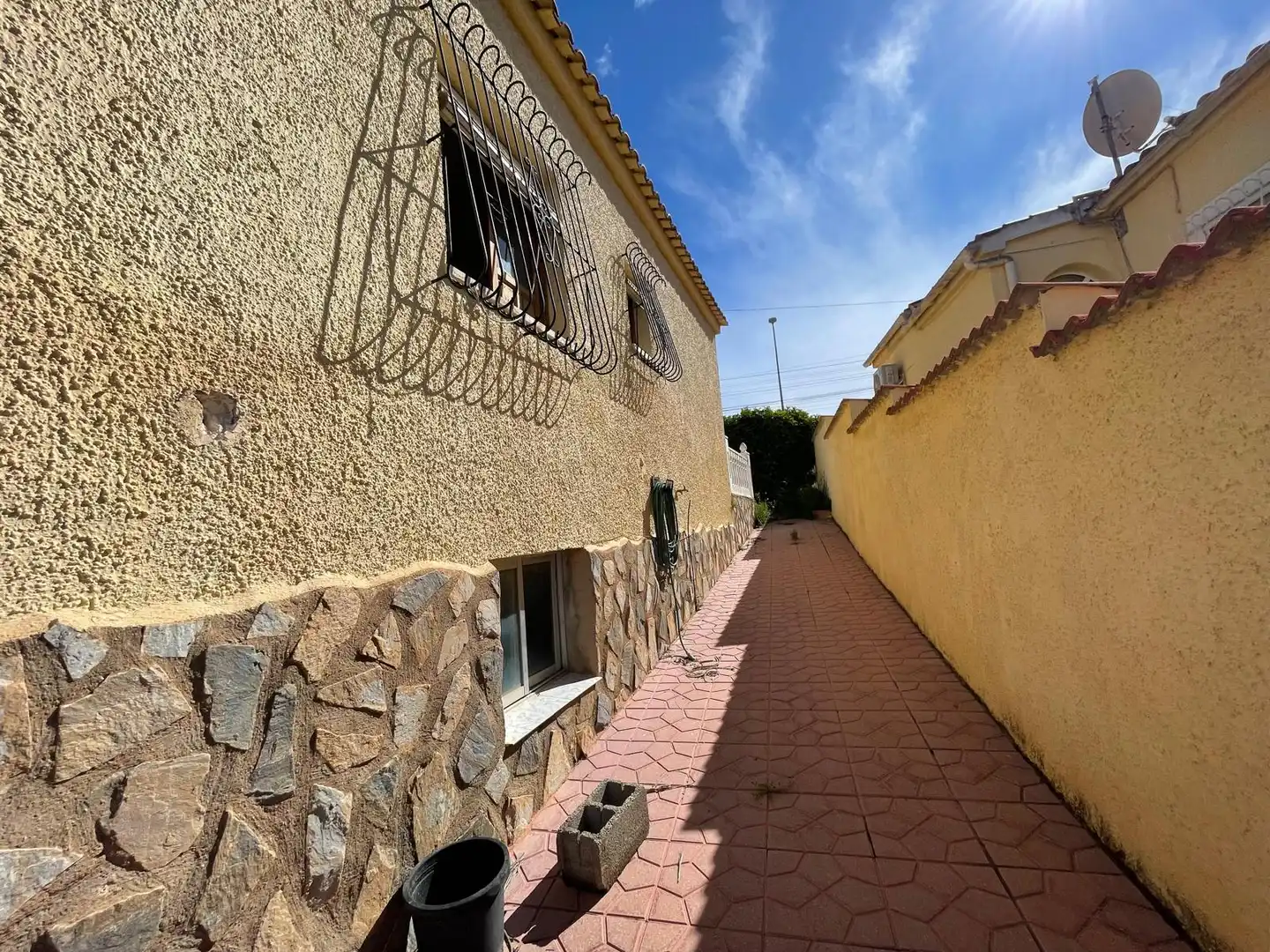 Vista exterior de Casa o chalet en venta en San Fulgencio con Jardín privado y Terraza