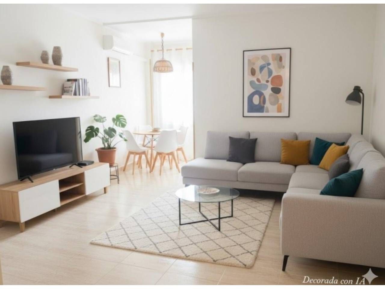 Sala d'estar de Pis en venda en  Barcelona Capital