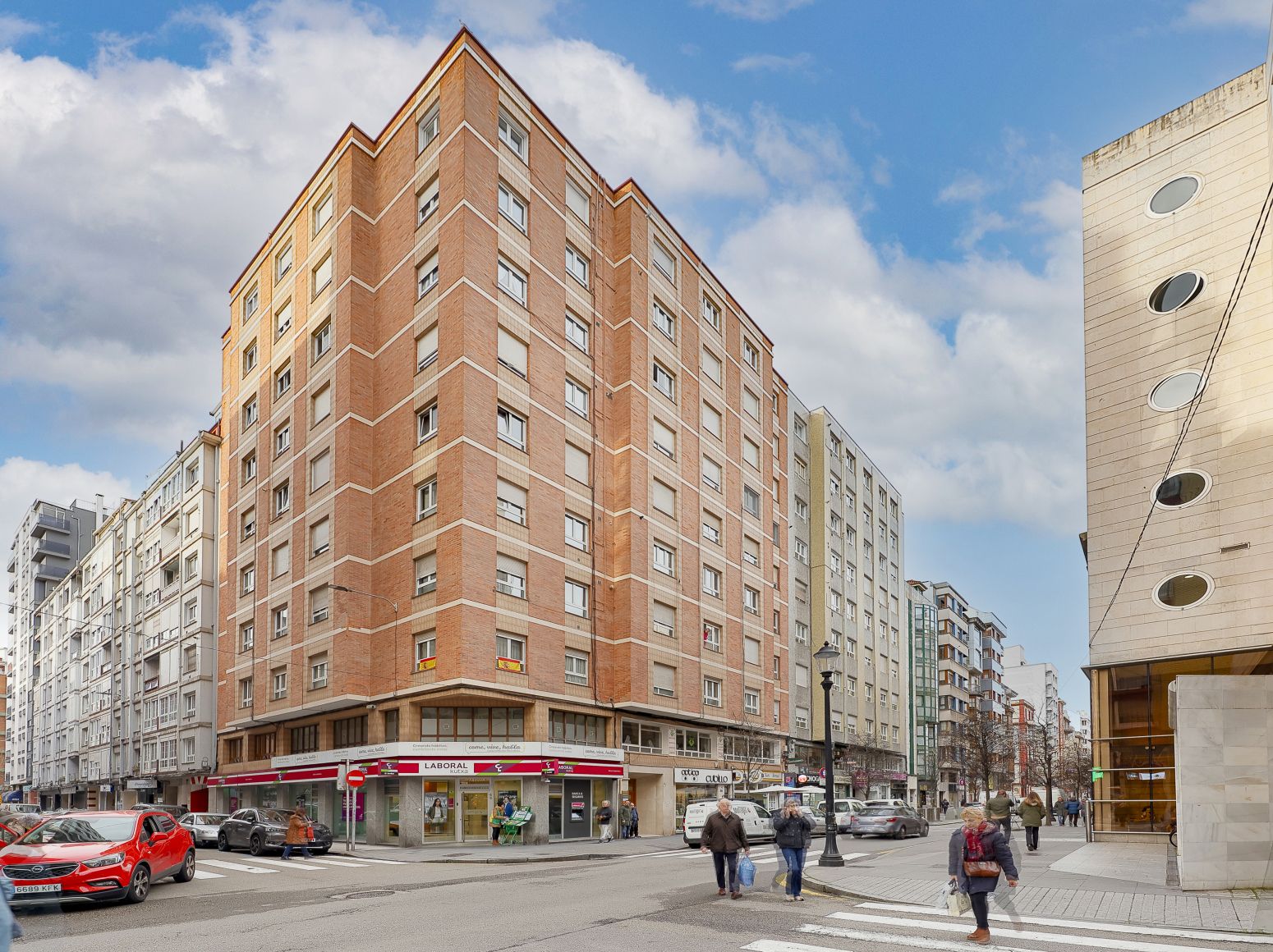 Exterior view of Flat for sale in Gijón   with Heating