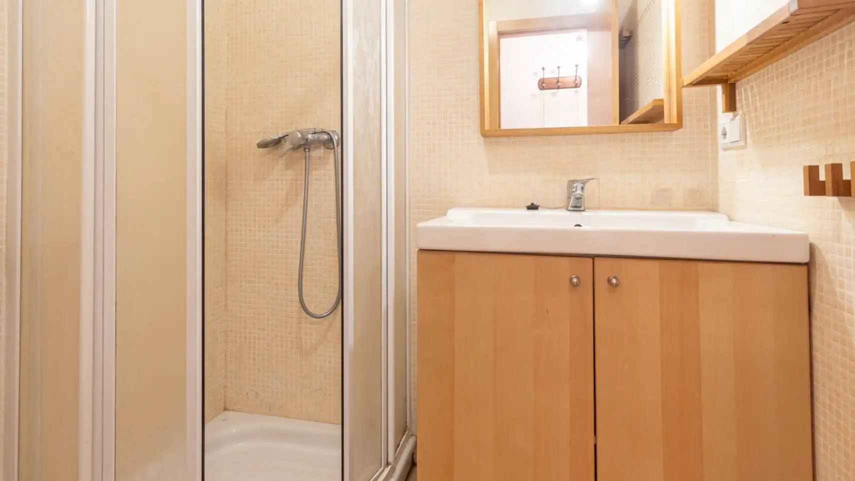 Badezimmer von Dachboden zum Verkauf in Ondara mit Klimaanlage, Heizung und Terrasse