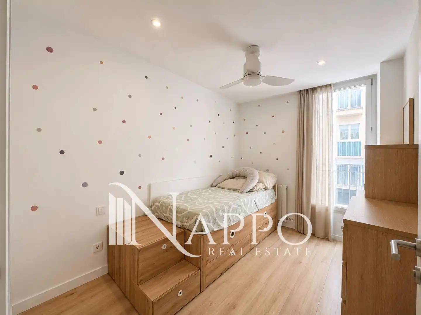 Bedroom of Flat for sale in  Palma de Mallorca  with Air Conditioner, Heating and Terrace