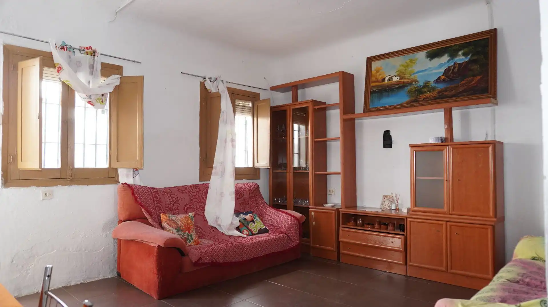 Sala d'estar de Casa adosada en venda en Motril amb Terrassa i Moblat