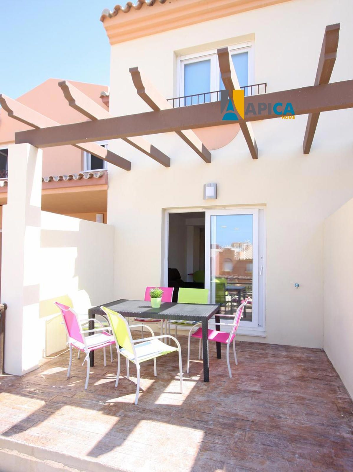 Terrace of Single-family semi-detached for sale in Zahara de los Atunes  with Private garden, Terrace and Swimming Pool