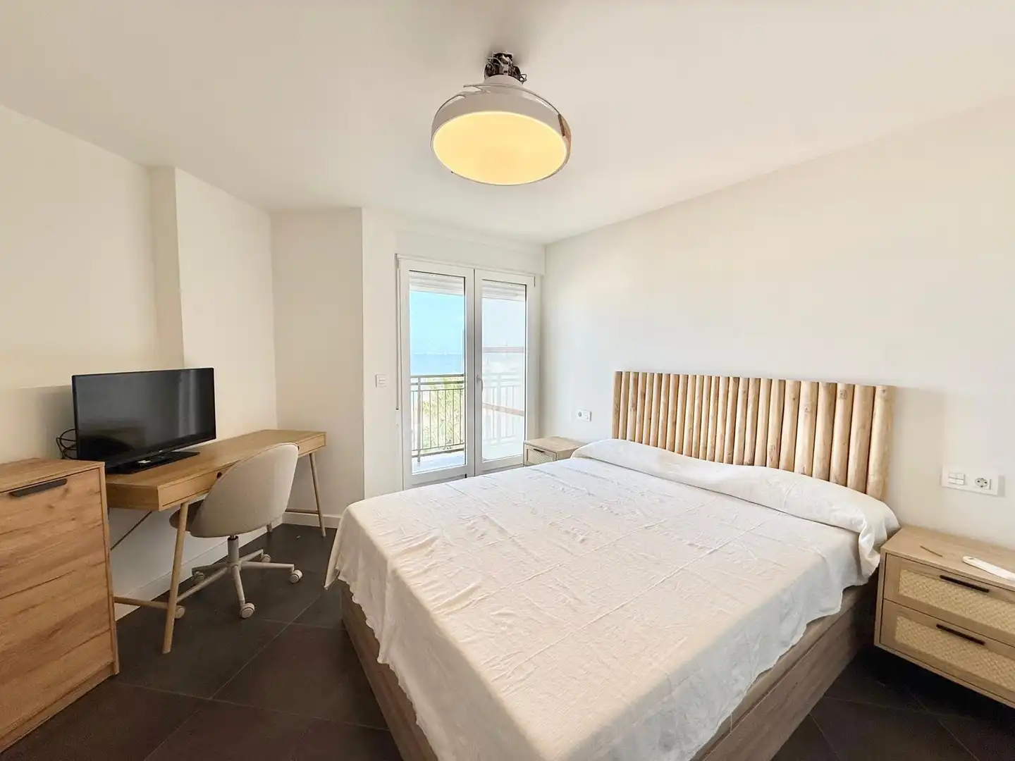 Bedroom of Apartments for rent in San Javier  with Heating, Terrace and Furnished
