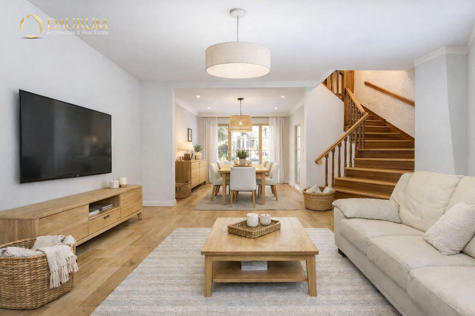 Sala d'estar de Casa adosada en venda en Málaga Capital amb Aire condicionat i Terrassa