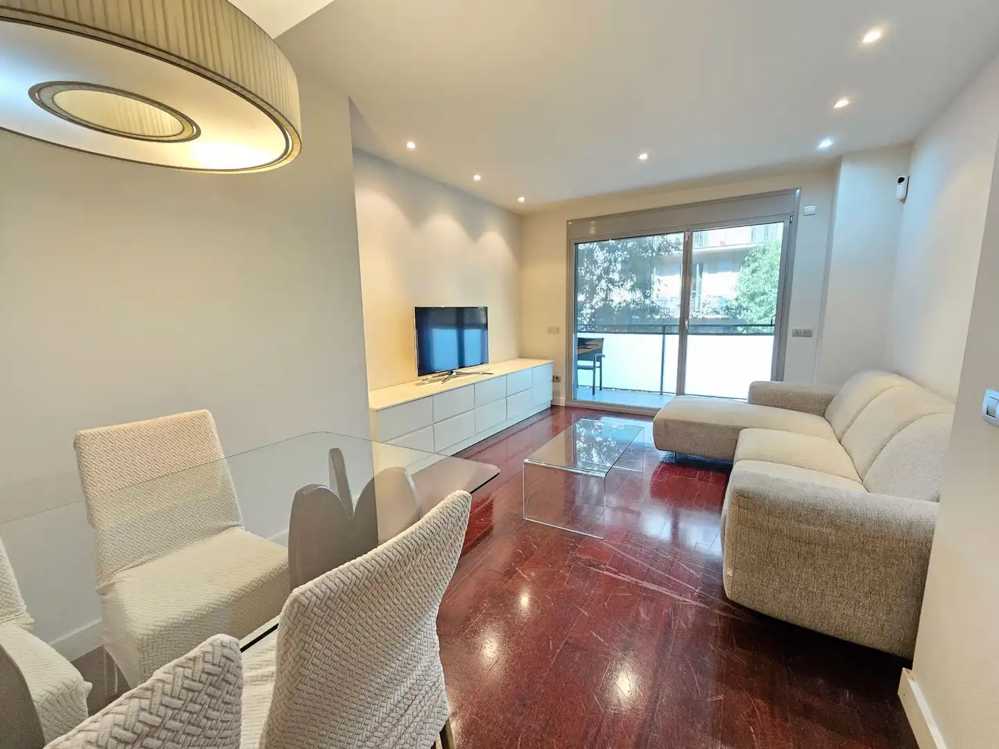 Living room of Flat for sale in Barcelona  with Air Conditioner, Heating and Terrace