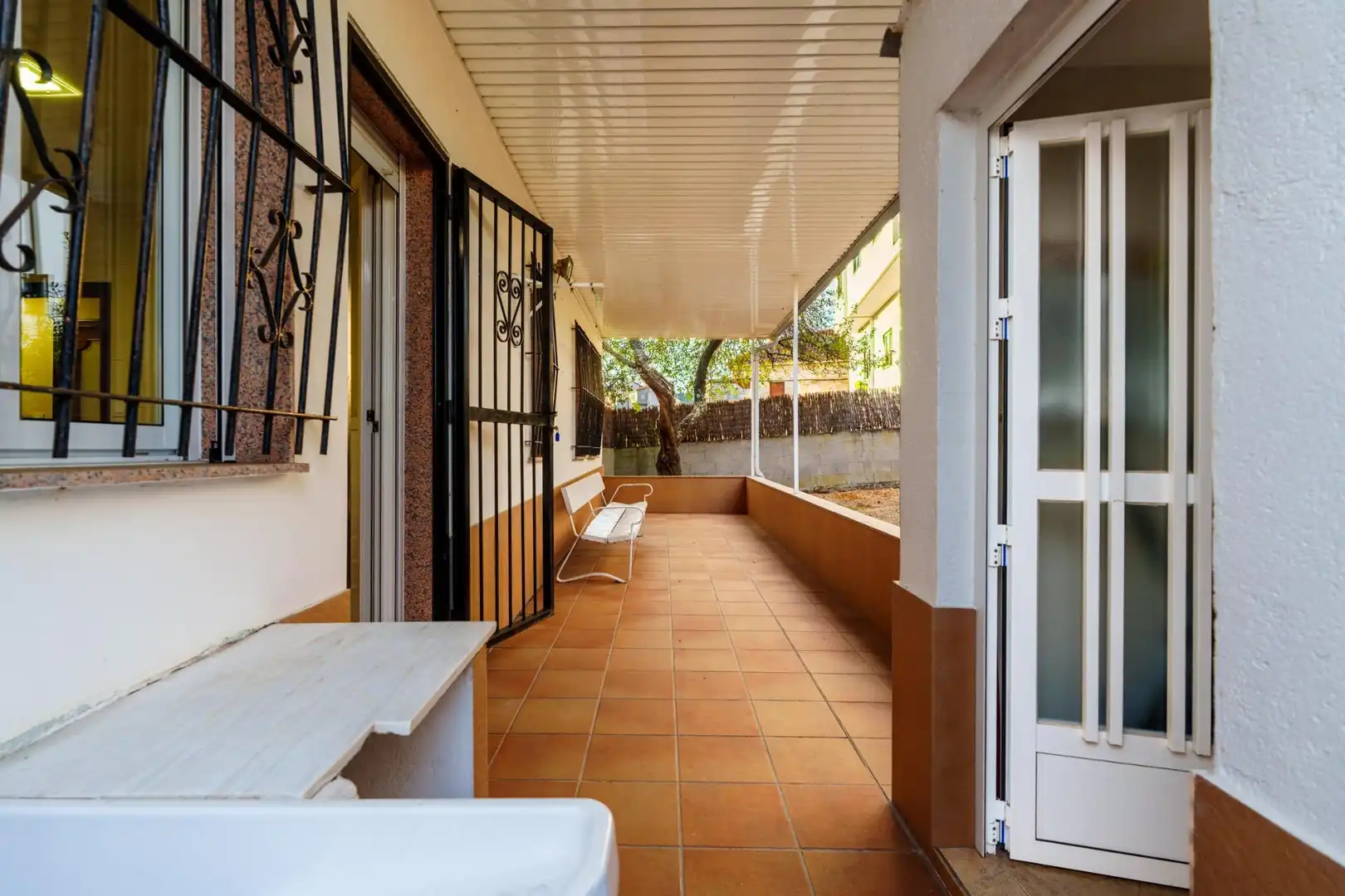 Terraza de Casa o chalet en venta en Ourense Capital  con Calefacción, Jardín privado y Balcón