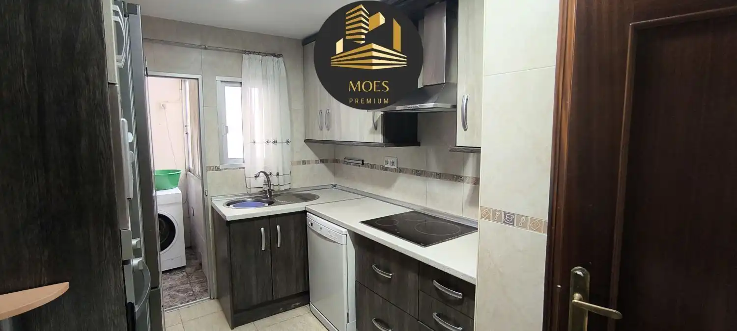 Kitchen of Flat for rent in Linares  with Air Conditioner, Heating and Balcony