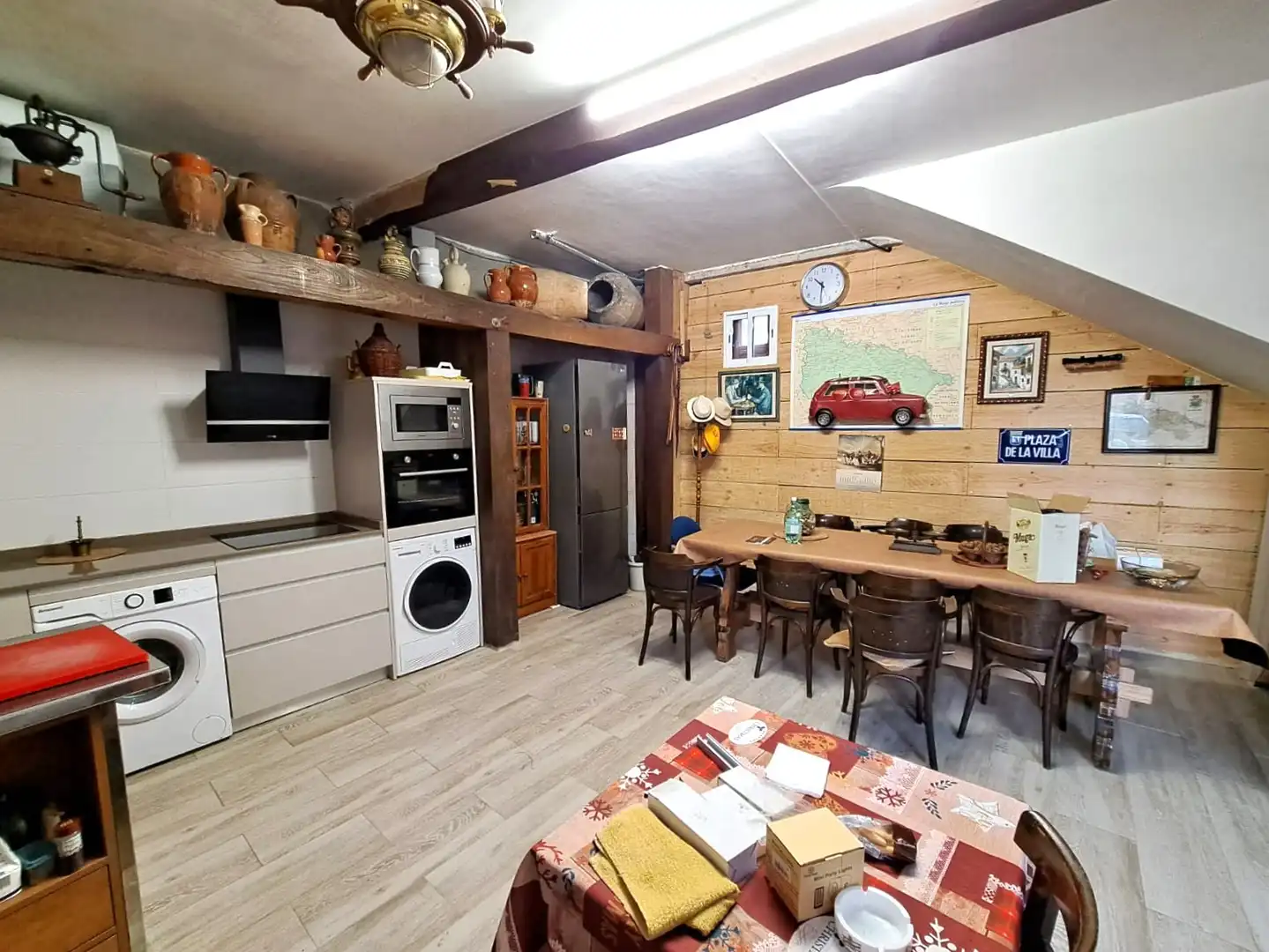 Cocina de Finca rústica en venta en Ollauri con Calefacción y Amueblado