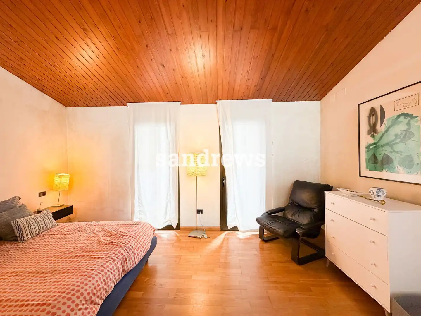 Bedroom of Detached homes for sale in Agullana  with Air Conditioner and Heating