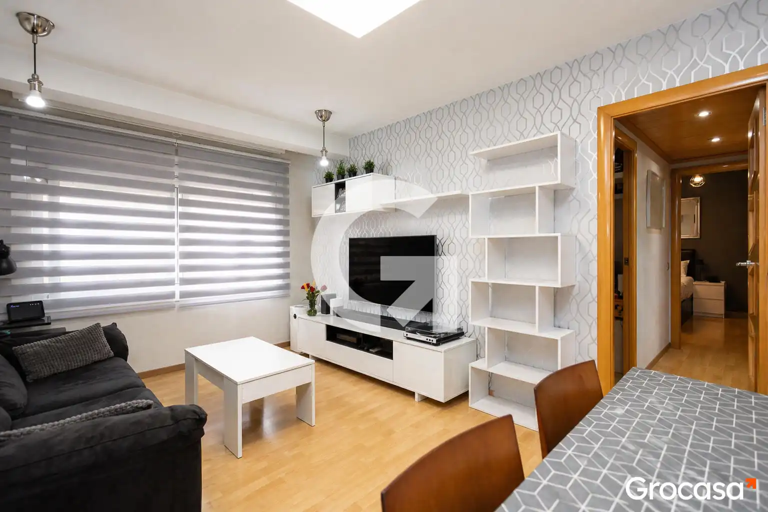 Sala de estar de Piso en venta en Sant Boi de Llobregat con Aire acondicionado y Calefacción