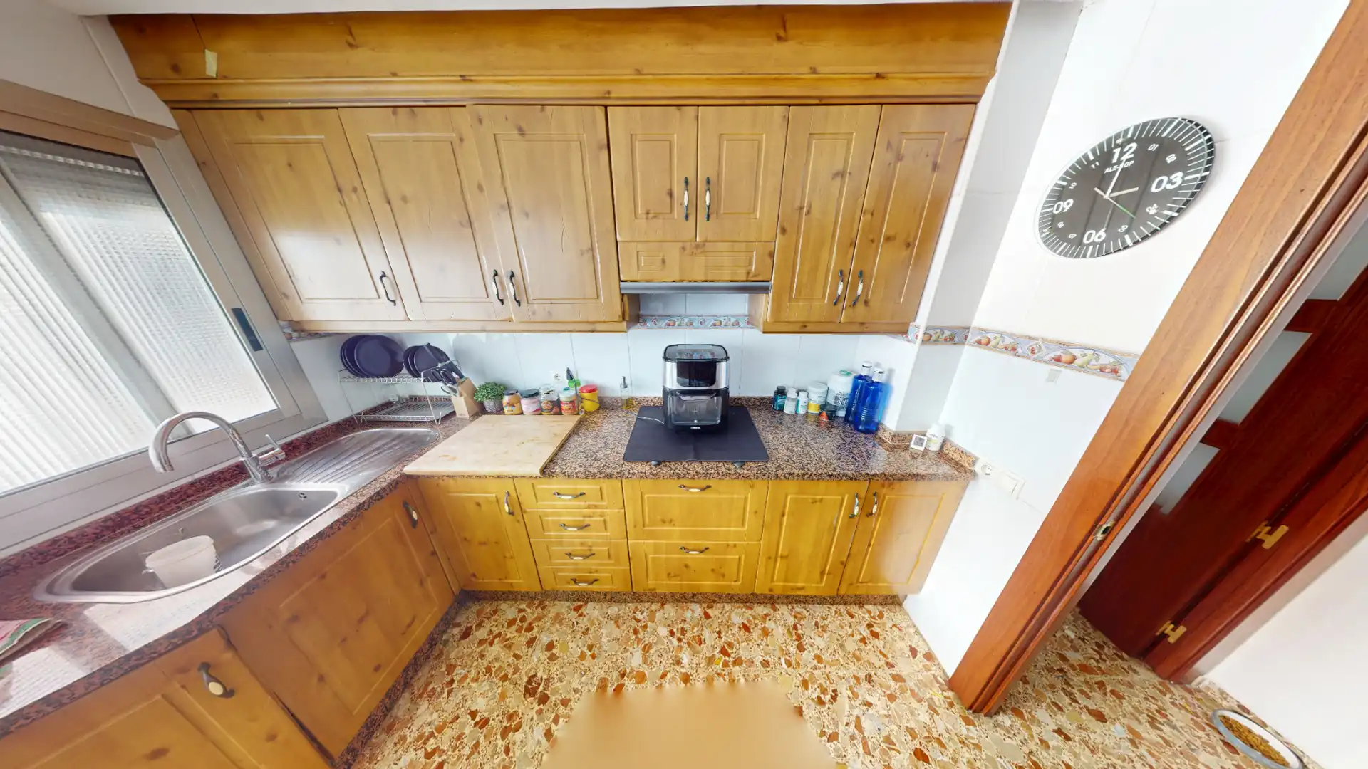 Kitchen of Flat for sale in Alicante / Alacant  with Air Conditioner, Furnished and Washing machine